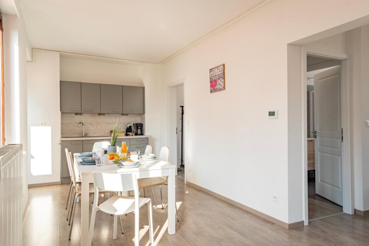 Ferienwohnung Le Manoir De Cyrielle A 10 Min Du Centre De Strasbourg Bischheim Exterior foto