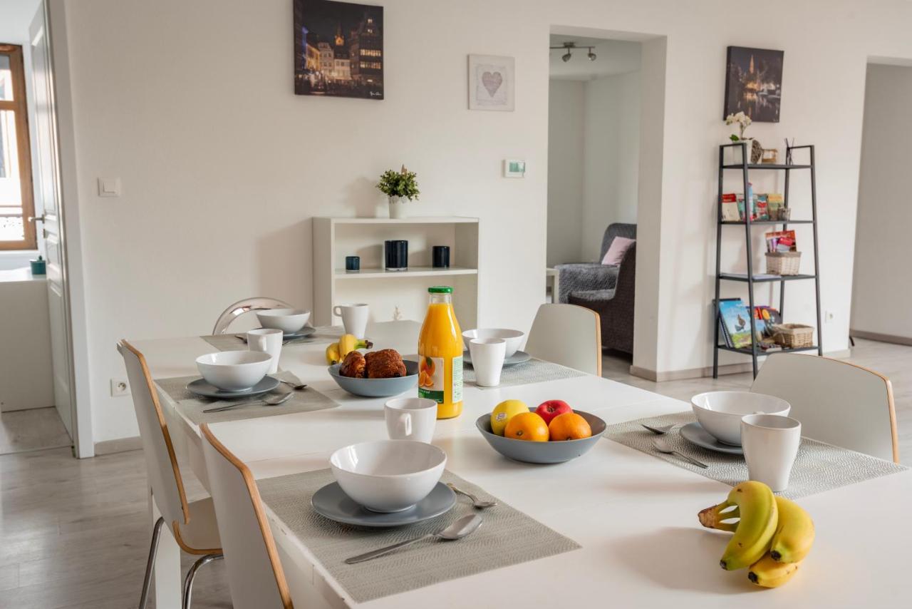 Ferienwohnung Le Manoir De Cyrielle A 10 Min Du Centre De Strasbourg Bischheim Exterior foto
