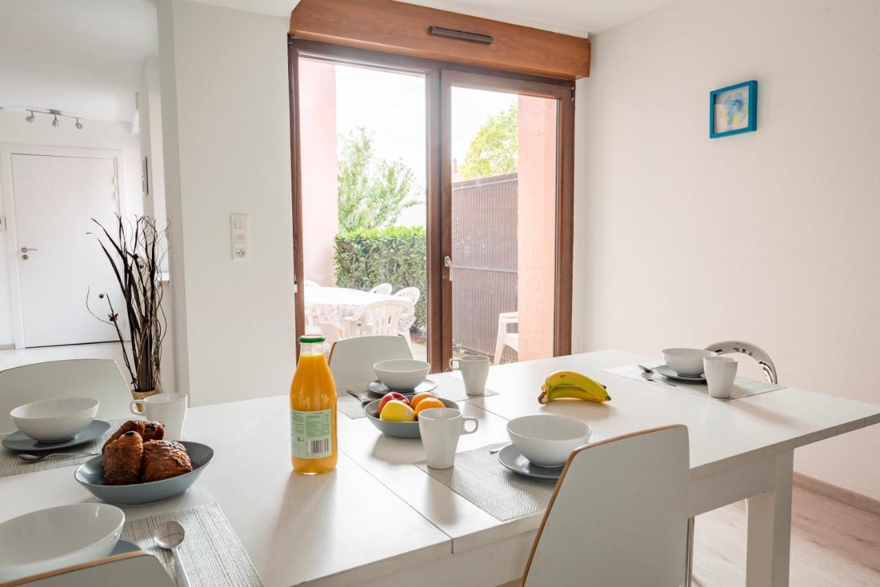 Ferienwohnung Le Manoir De Cyrielle A 10 Min Du Centre De Strasbourg Bischheim Exterior foto
